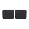 2 Pack Leather Kick Mats Back Seat Protectors for Range Rover Evoque 2011-2024, Waterproof Seat Back Cover Easy Clean Auto Interior Protection Accessories,Black-1 view 1
