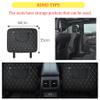 2 Pack Leather Kick Mats Back Seat Protectors for Range Rover Evoque 2011-2024, Waterproof Seat Back Cover Easy Clean Auto Interior Protection Accessories,Black-1 view 3