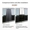 Silver Car Window Center Pillar Stickers for Toyota Camry Window Trim Protect The Center Pillar Prevent Scratches Car Tuning Accessories (for Camry (2024-2026)) view 2