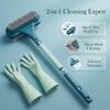 2 in 1 Window Screen Cleaning Brush, 2026 New Outdoor Window Screen Cleaner Tool, Multi-Purpose Cleaning Brush for Patio, Door, Porch Screens, Ideal for Everyday Household Tasks (Blue+Green) view 2