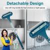 2 in 1 Window Screen Cleaning Brush, 2026 New Outdoor Window Screen Cleaner Tool, Multi-Purpose Cleaning Brush for Patio, Door, Porch Screens, Ideal for Everyday Household Tasks (Blue+Green) view 3