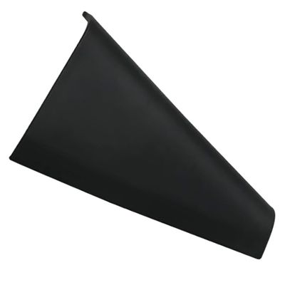 Roiler Rear Door Pillar Interior Trim Replaces 72940-T5A-003ZA, 72940T5A003ZA, Rear Inner Triangular Trim Compatible with Honda FIT/Jazz GK5 2015-2018, 1 pc Unpainted Black (Rear Right)