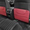 2 Pack Leather Kick Mats Back Seat Protectors for DS 4 2011-2018, Waterproof Seat Back Cover Easy Clean Auto Interior Protection Accessories,Red view 2