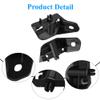 Riloer Front Grille Decorative Grille Spacer, Replace 71237-T24-T01, 71232-T24-T01, Compatible with Honda Civic 2022-2023, 2 pcs view 4