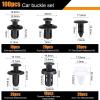 TTCHANG HE26 100Pcs Universal Expansion Screw Clips Set for Car Accessories Push Retainer Clips for Mudguards, Leaf Plates, Door Panels, Bumper & Trim Includes C05, C20, C32, B01, D02, A16 view 3