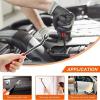 TTCHANG HE26 100Pcs Universal Expansion Screw Clips Set for Car Accessories Push Retainer Clips for Mudguards, Leaf Plates, Door Panels, Bumper & Trim Includes C05, C20, C32, B01, D02, A16 view 4