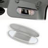 Sun Visor Vanity Mirror Cover Cap Compatible with BMW Mini Cooper R55 R58 R60 2007 2008 2009 2010 2011 2012 2013 2014 51167361833 (Gray, 1 PCS) view 2