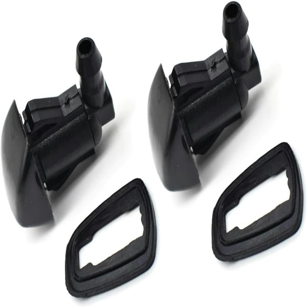 2 Pack Vehicle Windshield Washer Spray Nozzle, for Toyota for Tacoma MK2 2013 OEM:85381-AE020, Front Windshield Washer Nozzle