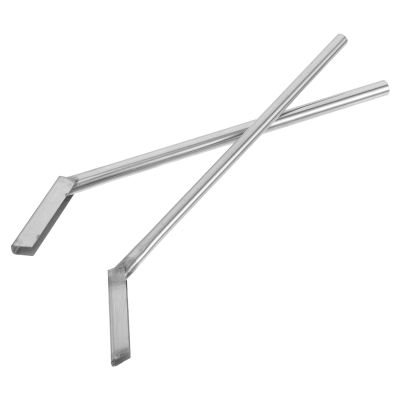 SOESFOUFU 2pcs Elevator Track Cleaner - Metal Groove Crevice - 8mm+10mm Trash Remover Tool Set for Deep Cleaning Slot Gaps Home Commercial Maintenance Kit