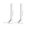 SOESFOUFU 2pcs Elevator Track Cleaner - Metal Groove Crevice - 8mm+10mm Trash Remover Tool Set for Deep Cleaning Slot Gaps Home Commercial Maintenance Kit view 4
