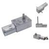 JGY370 DC6/12/24V M6x50/Regular shaft 2-150 RPM High Speed Reducer Metal Gear Motor Reversible Low Speed Worm Gear Motor(M6 x50 shaft,6 RPM,DC 24 volt) view 3
