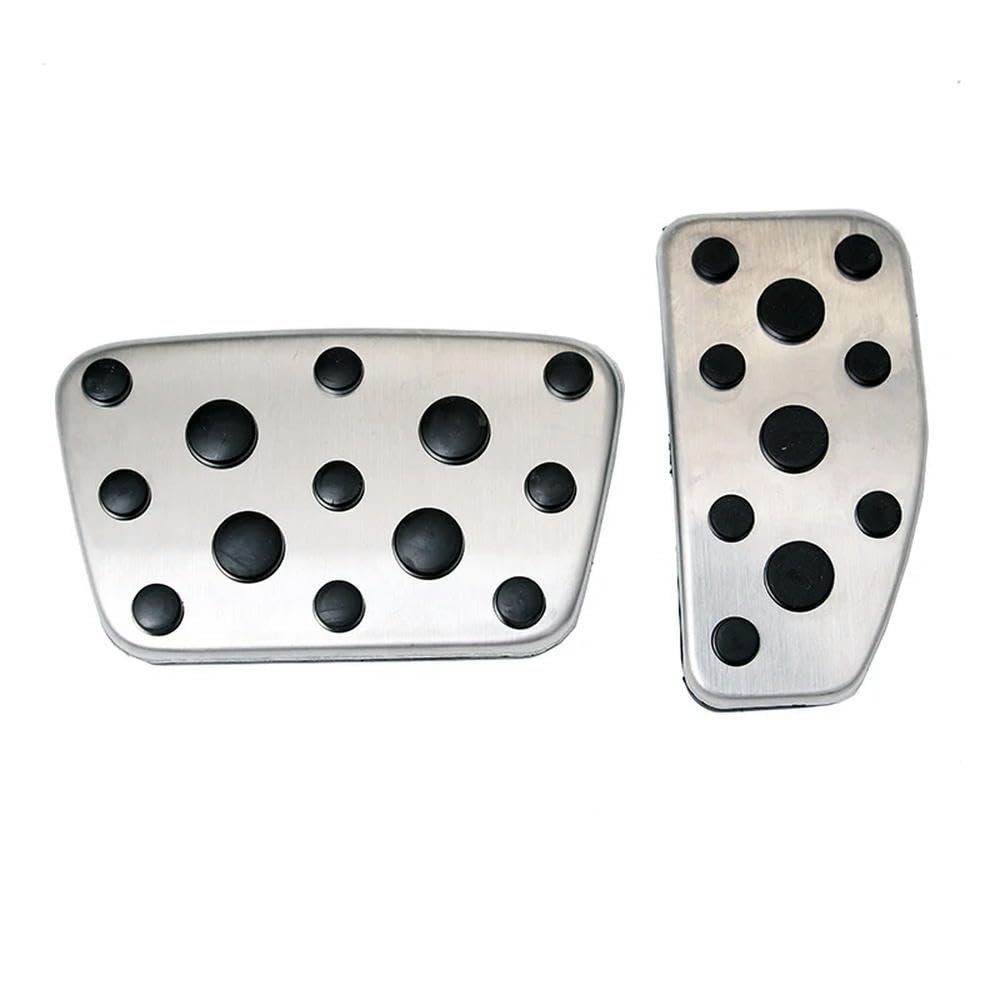 Stainless Steel Car Foot Fuel Pedals Accelerator Brake Pedal Pad Covers for Toyota Land Cruiser 200 LC200 for Lexus LX 570 LX570