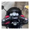 Front Brake Fluid Reservoir Cover Motorcycle Accessories Front Brake Fluid Reservoir Cap Fuel Tank Caps for Tmax 500 2008-2011 view 3