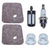 FS55R Air Filter Fuel Filter Kit For Stihl FS38 FS45 FS46 FS55 FS55C FS55RC FS45C HL45 KM55R KM55RC view 1