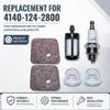 FS55R Air Filter Fuel Filter Kit For Stihl FS38 FS45 FS46 FS55 FS55C FS55RC FS45C HL45 KM55R KM55RC view 2