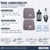 FS55R Air Filter Fuel Filter Kit For Stihl FS38 FS45 FS46 FS55 FS55C FS55RC FS45C HL45 KM55R KM55RC view 3