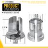 PartsBroz Drive Block for Whirlpool LSQ8243HQ0 Washer Drive Block Replacement view 2