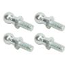 Jenivaint Heavy Duty 13mm Metal Ball Studs with 5/16-18 Thread, 4-Pack Ball Joint Connectors for Gas Lift, Tool Box, RV, Marine Shocks view 2