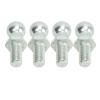 Jenivaint Heavy Duty 13mm Metal Ball Studs with 5/16-18 Thread, 4-Pack Ball Joint Connectors for Gas Lift, Tool Box, RV, Marine Shocks view 3