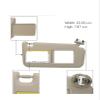 Left Passenger Right Side Sun Visor Fit For Toyota Fit For RAV4 74320-42501-B2(Gray Right Side 1pc) view 4