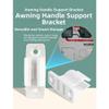 Letturn Awning Handle Support Bracket Storage Mount Space Saving for RV Crank Bracket view 4