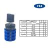 ISKWYPNET LW26 YMW26-25/3 Two/Three Positions No Panel 3 Poles Sections 25A Universal Changeover Rotary Cam Switch(01) view 2