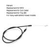Brake Control Cable Heavy Duty Z Shaped Elbow Replacement Lawn Mower Cable 109.5cm Internal 93.7cm Conduit for Walk Behind Mowers Homeowners Gardeners Professionals view 2