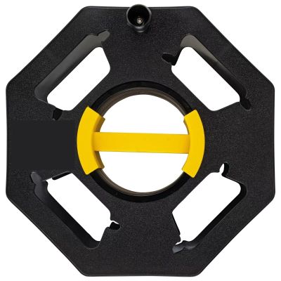 TEVSJG 1pc RV 25M Storage Reel Wire Extension Tidy Frame Roll Up Stand for Caravan Yacht RV Cable Storage Outdoor Cable Tidy Reel