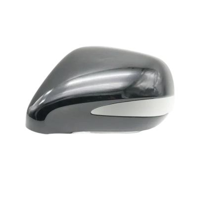 Wing Mirror Cover Car Rearview Mirror Cover Frame Turn Signal Light Glass Lens For Lexus RX270 RX350 RX300 RX450 2010 2011 2012 2013 2014 2015(1pcs black cover L)