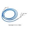 SKISUNO Heavy Duty Tow Strap with Hooks 4-Meter 3 Ton Steel Wire Tow Rope for Trucks and Vehicles Emergency Towing view 2