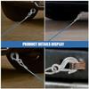 SKISUNO Heavy Duty Tow Strap with Hooks 4-Meter 3 Ton Steel Wire Tow Rope for Trucks and Vehicles Emergency Towing view 3