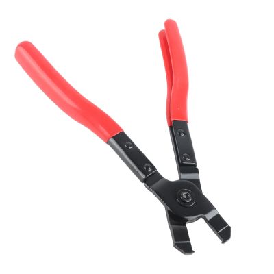 BTSEURY Carbon Steel Ear Type CV Boot Clamp Plier, Lightweight Easy Use Central Pushing Function, with Comfortable Grip for Torsion Wrench, for All Earless Type CVJ Boot Clamps