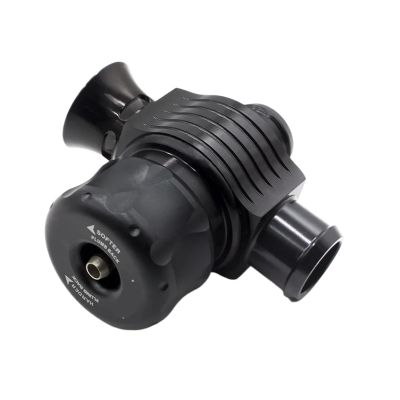 Universal Dual Port Blow Off Valve 25mm Black Diverter Dump BOV Adaptor YC100363-BK