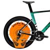 Pryntopha Protective Disc Brake Covers Road Mountain Bike Washing Cover Cycling for Disc Brake Maintenances Bicycles Chain Maintenance Cover view 2