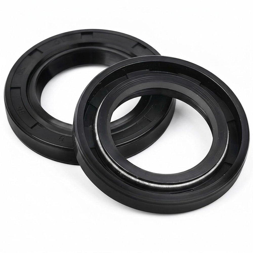 2pc Lower Unit Prop Seal Kit Fits Yamaha 50-90 HP 2-Stroke & 4-Stroke, Replaces 93101-25M03-00 25x40x6 Shaft Oil Seal for Boat Outboard Motor