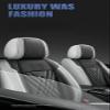 Errva Custom Car Seat Covers for fit BMW 1 2 3 4 5 6 7 8 Series X1 X2 X3 X4 X5 X6 X7 M1 M2 M3 M4 M5 M6 M7 M8 X3M X4M X5M X6M GT i3 i4 iX3 i8 iX Z4 etc... (Black Red) view 2