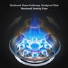 43CM Gas Cooker,5.2KW 9-cavity Fire Ring Frying Pan,Tempered Glass Dining Table Cooking,with Flameout Protection Device,Gas/LP Conversion Stove(LPG) view 4