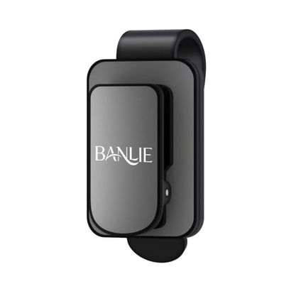 BANLIE Sunglasses Holder for Car Sun Visor, Metal Auto Eyeglass Hanger Clip, Multi-Function Ticket Card Clip Eyeglasses Mount, Car Accessories for Men Women