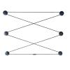 TEVSJG 10m Universal Wall Mesh Storage Net RV Storage Mesh Net Multifunctional Netting Pocket for Caravan Motorhome Trunk Camper Van view 2