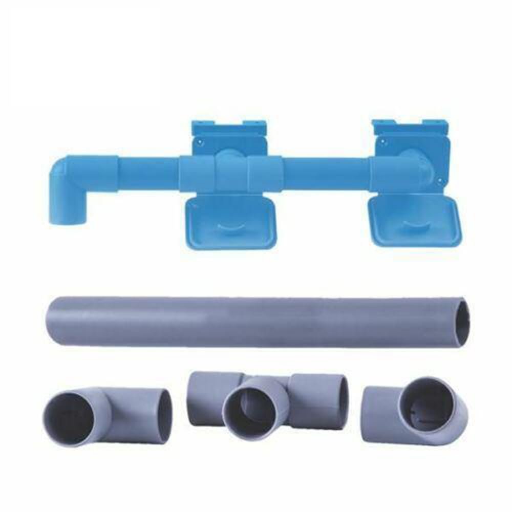 TEVSJG 25mm Caravan Drain Kit Waste Water Pipe Outlet Hose Easy Drain Away Connection for Caravan Motorhome RV Parts