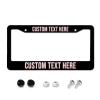 Made In USA Custom Personalized License Plate Frame, 2 Mount Holes view 2