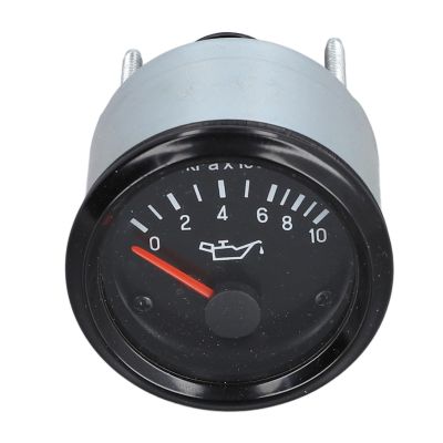 FTVOGUE Oil Pressure, Aluminum Alloy, LED Backlight, 52mm Oil Pressure Meter for Automotive Engine and Generator Use (12V(350030017))