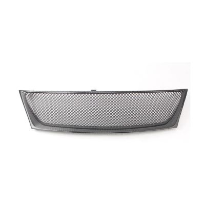 Car Front Racing Facelift Resin Bumper Center Grilles Radiator Grill Refit Compatible For LEXUS ISF 2009 Matt Black(Carbon Fiber)