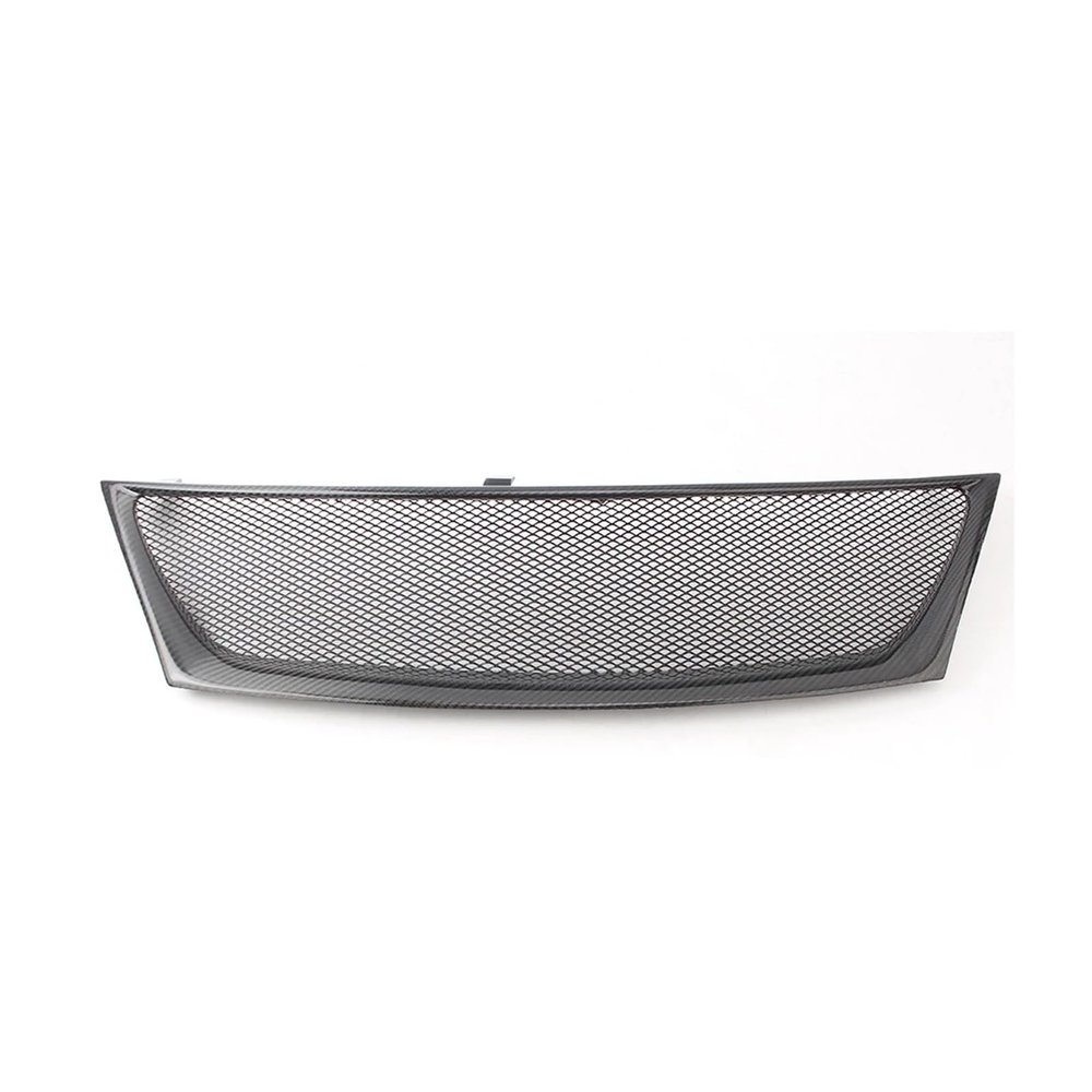 Car Front Racing Facelift Resin Bumper Center Grilles Radiator Grill Refit Compatible For LEXUS ISF 2009 Matt Black(Carbon Fiber)