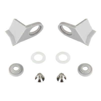 TEVSJG 2set Caravan Door Catch Lock Latch Kit for Dometic Refrigerator Door Lock Clip Fridge Door Latch Kit 241234560 RV Accessory
