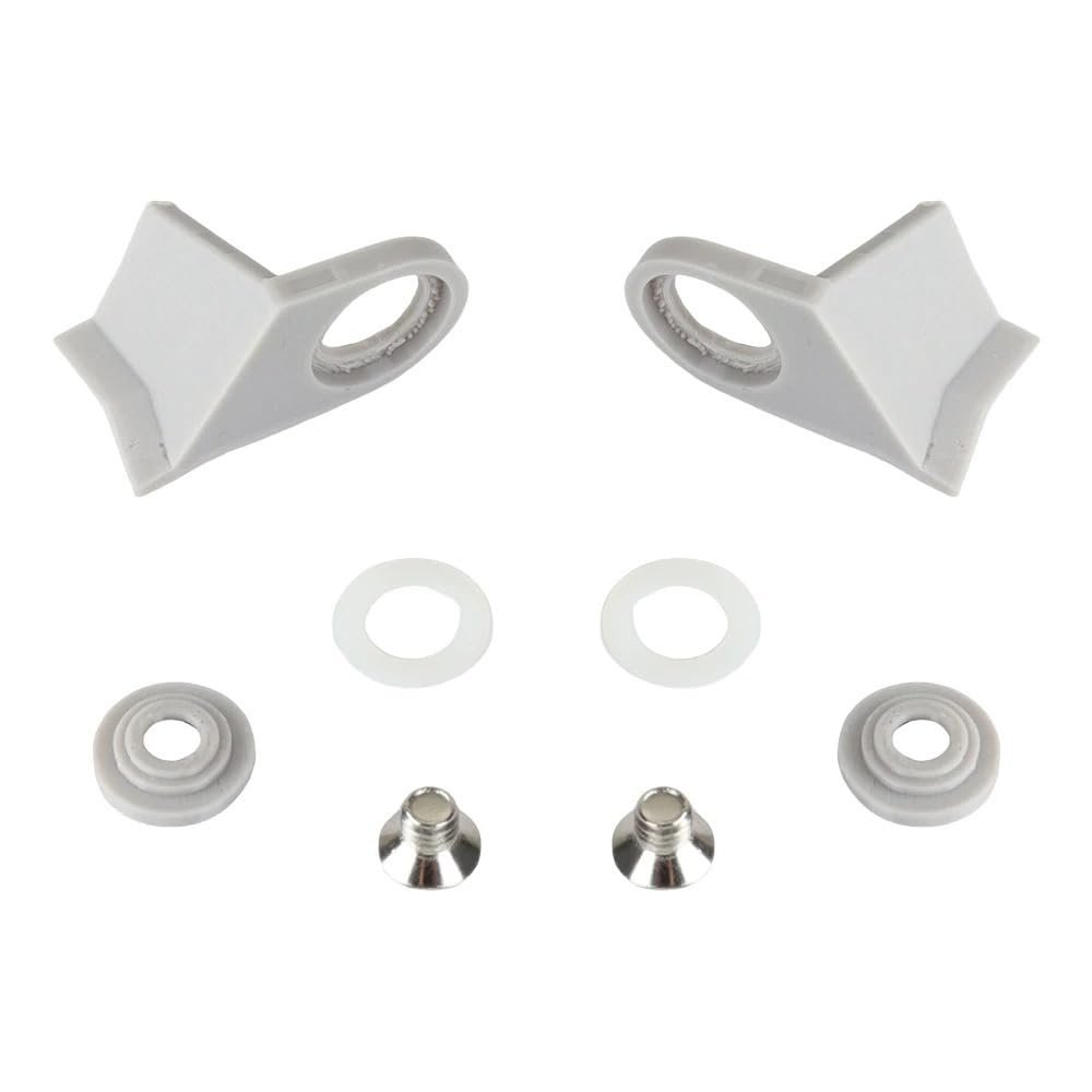 TEVSJG 2set Caravan Door Catch Lock Latch Kit for Dometic Refrigerator Door Lock Clip Fridge Door Latch Kit 241234560 RV Accessory