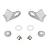 TEVSJG 2set Caravan Door Catch Lock Latch Kit for Dometic Refrigerator Door Lock Clip Fridge Door Latch Kit 241234560 RV Accessory view 1