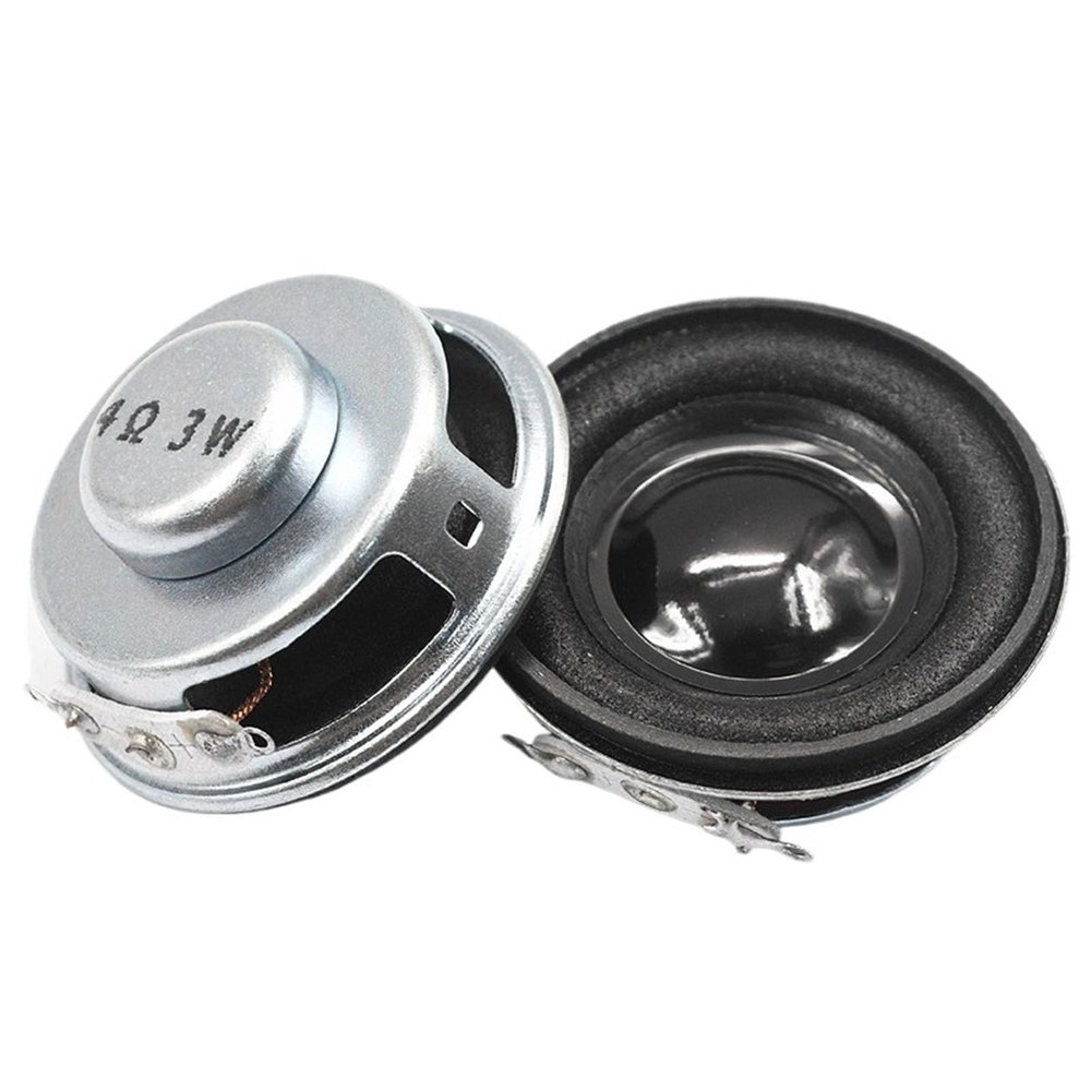 2PCS/Lot Speaker Horn 3W 4R Diameter 4CM Amplifier Rubber Gasket Loudspeaker Trumpet