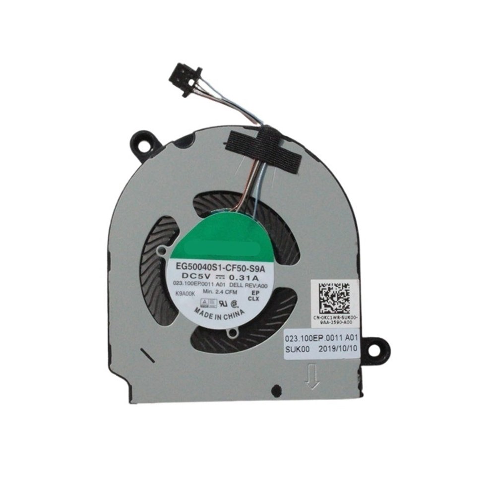 Laptop CPU Cooling Fan for 13 5300 2-in-1 (P96G001) DP/N:KC1WR EG50040S1-CF50-S9A 023.100EP.0011