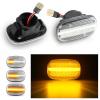 Dynamic LED Side Marker Light Sequential Turn Signal Light Compatible with Supra Mk4 JZA80 1993-2002 FT3 (Crystal) view 3